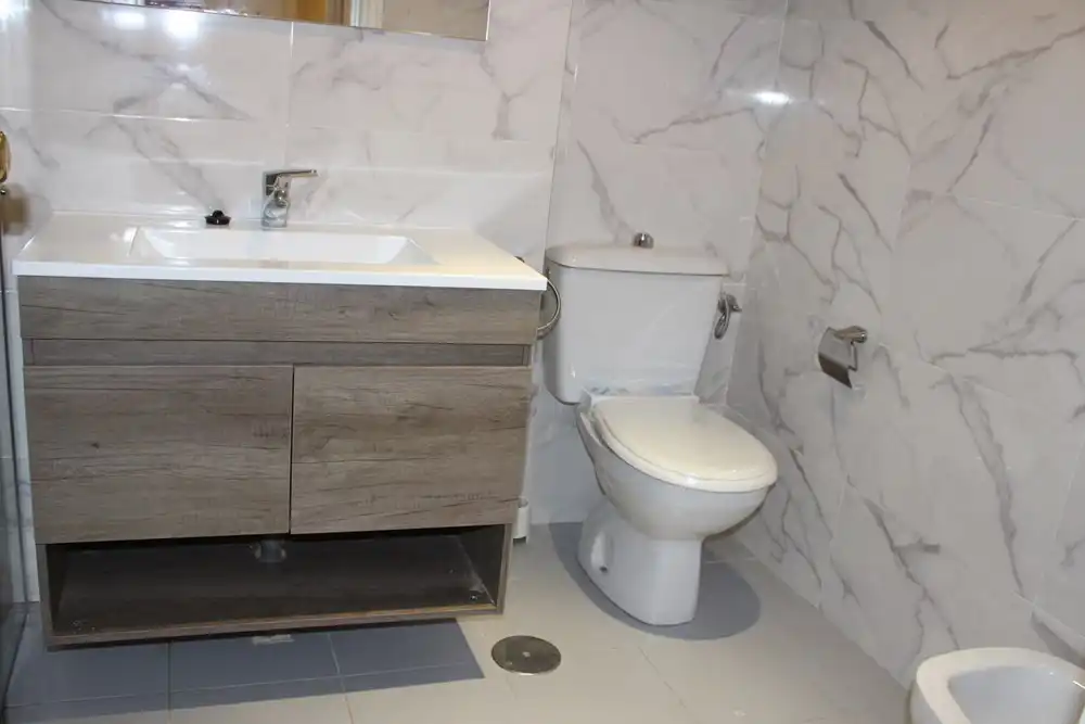 Bathroom of Flat for rent in Málaga  with Air Conditioner, Heating and Furnished