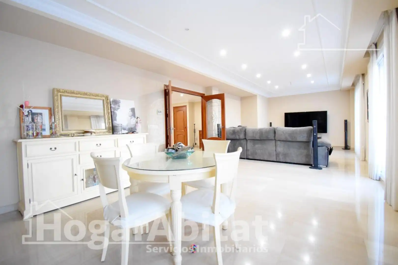 Living room of Houses for sale in Almoines  with Air Conditioner, Heating and Terrace