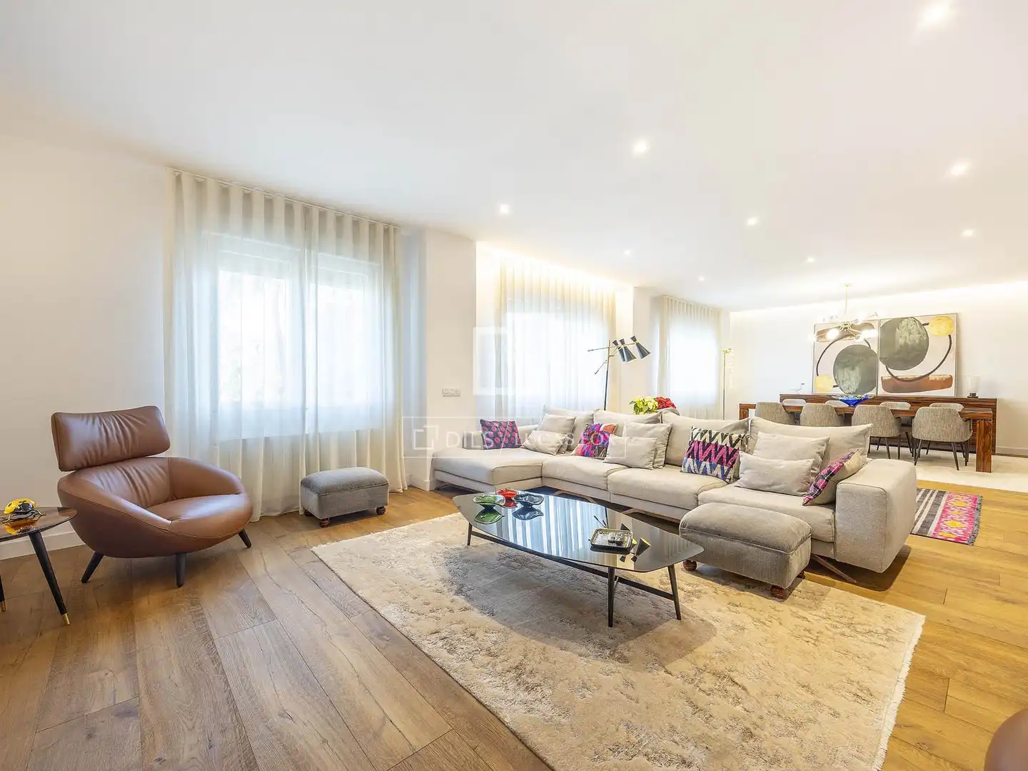 Sala de estar de Piso en venta en Valencia con Aire acondicionado, Calefacción y Parquet