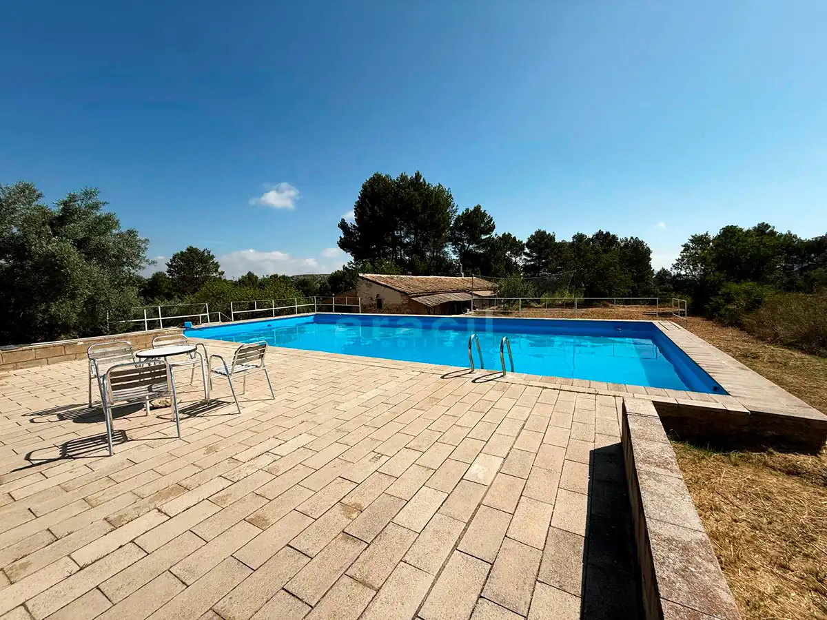 Piscina de Finca rústica en venta en Bocairent con Piscina
