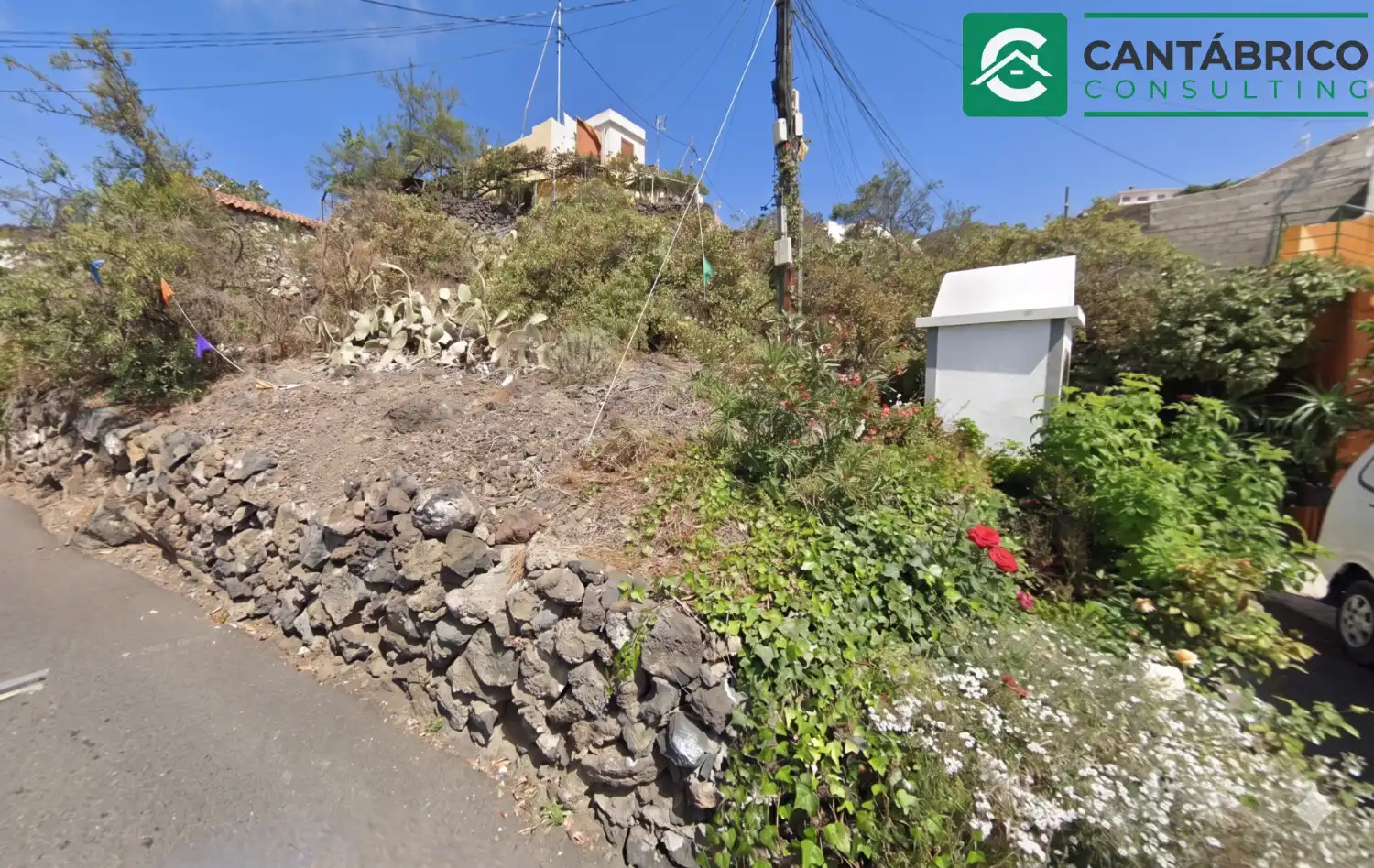 Vista exterior de Casa adosada en venta en Guía de Isora