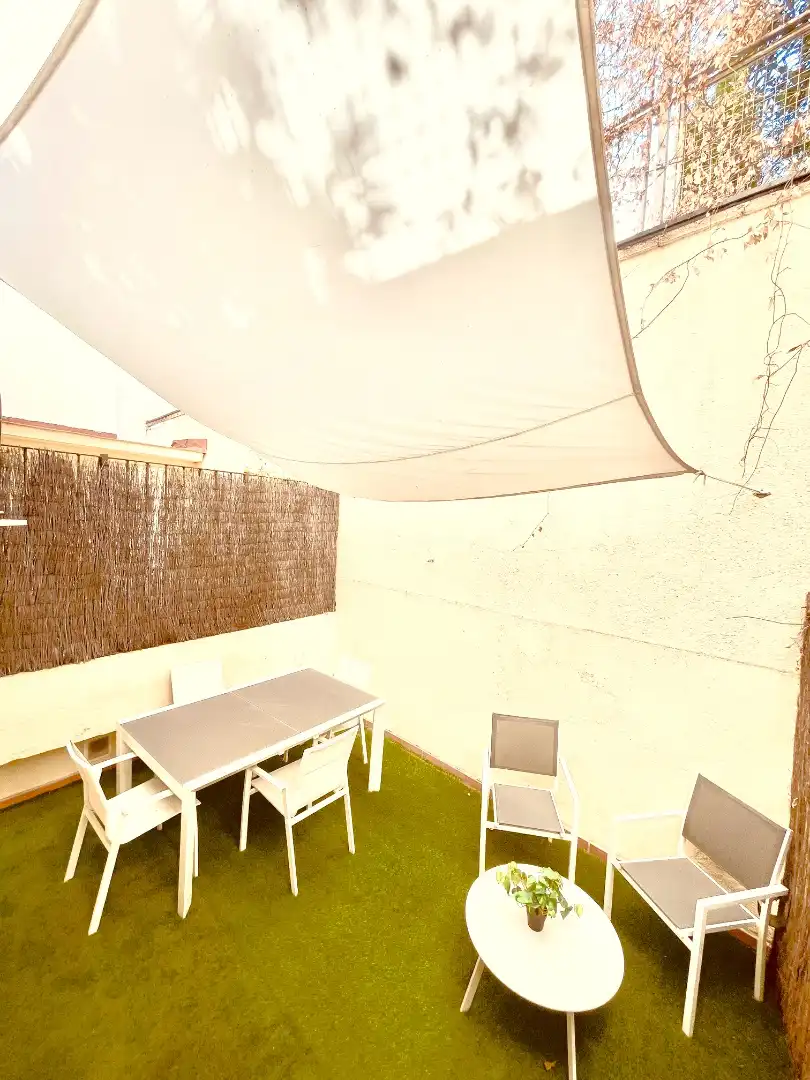 Terraza de Apartamento de alquiler en Madrid con Aire acondicionado, Calefacción y Terraza