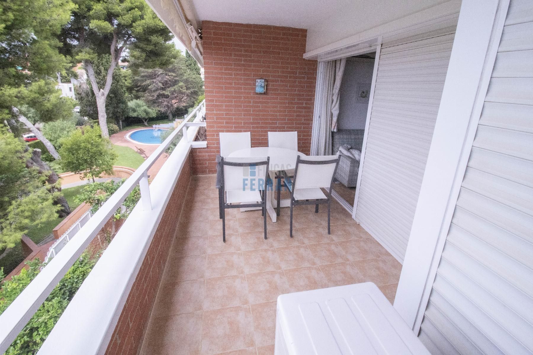 Jardí de Apartament en venda en El Vendrell amb Terrassa, Moblat i Piscina comunitària