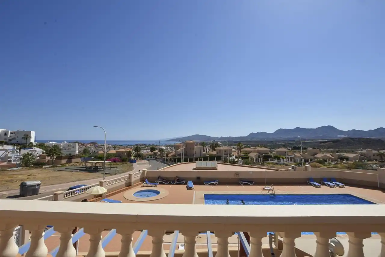 Swimming pool of Apartments for sale in Pulpí  with Air Conditioner, Heating and Terrace