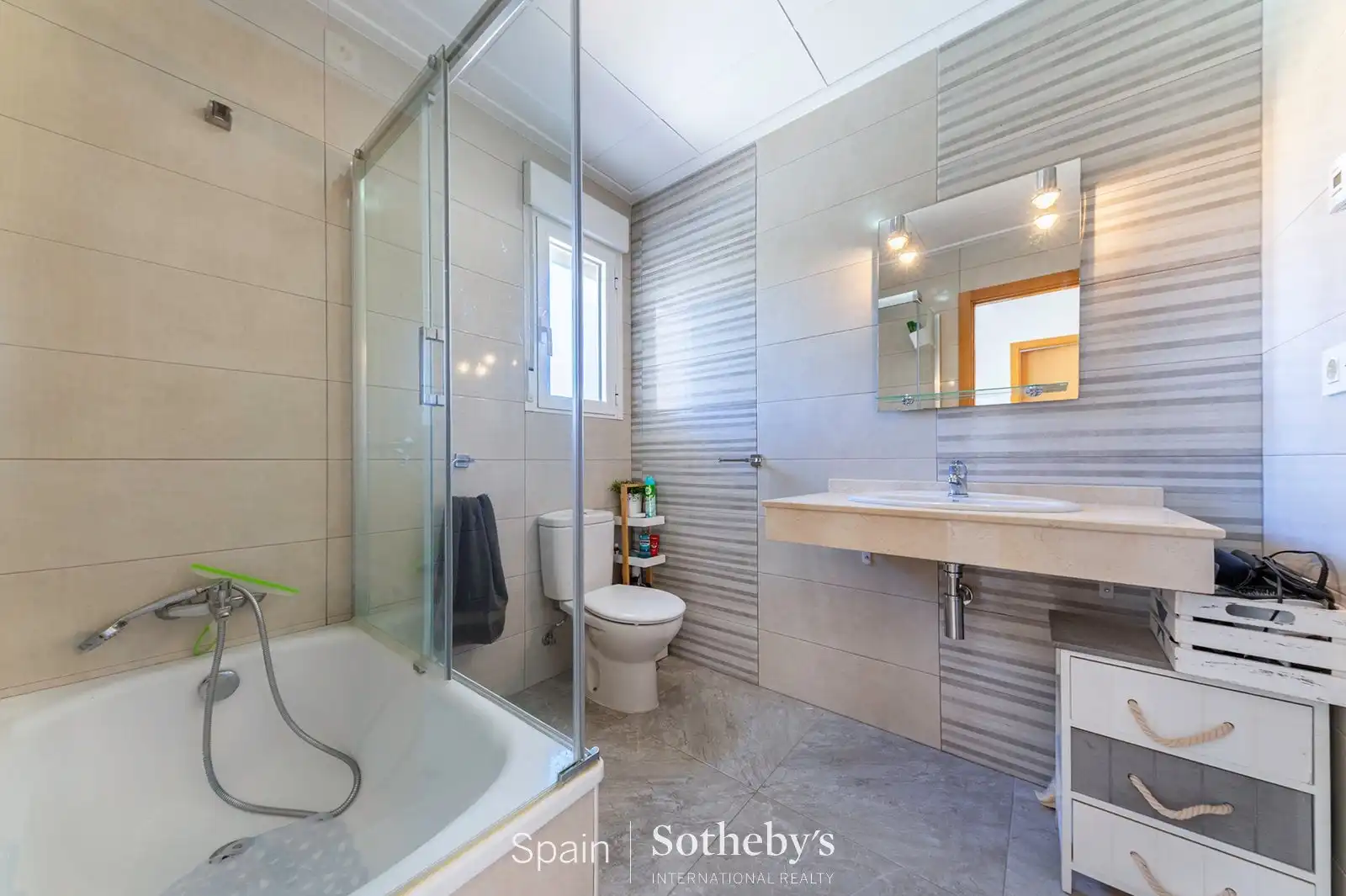 Baño de Casa o chalet en venta en Sax con Aire acondicionado, Calefacción y Jardín privado