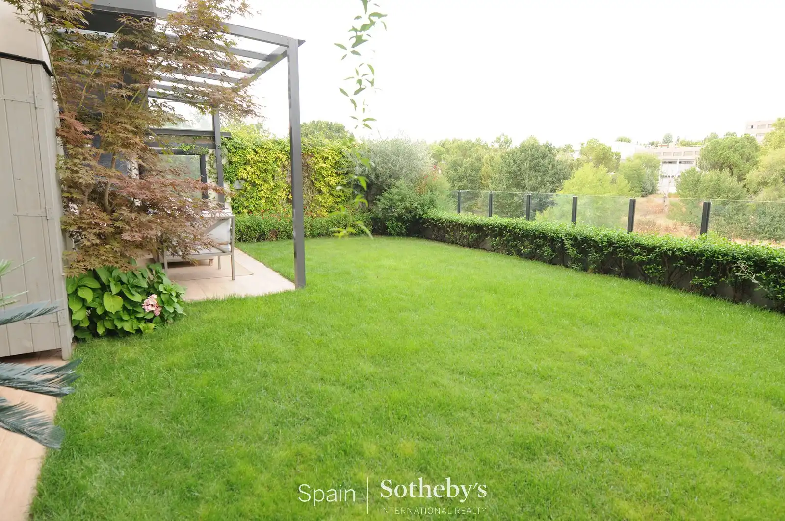 Jardín de Apartamento en venta en La Moraleja con Aire acondicionado, Terraza y Trastero