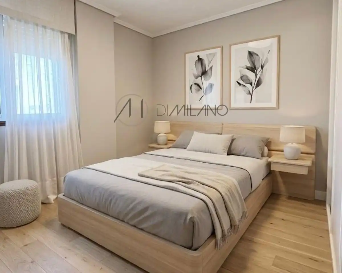 Bedroom of Flat for sale in Vigo   with Heating and Parquet flooring
