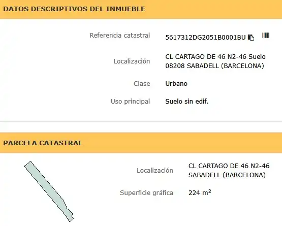 Terreno residenziale in vendita a Carrer Cartago 66, imagen 3