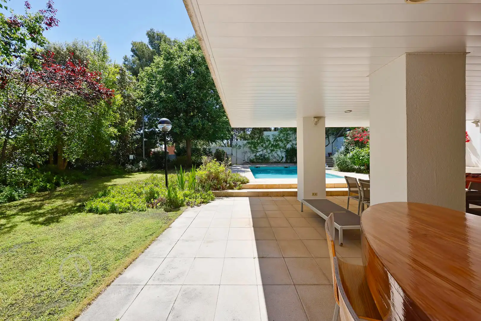 Terrassa de Casa o xalet en venda en Castelldefels amb Aire condicionat, Calefacció i Jardí privat