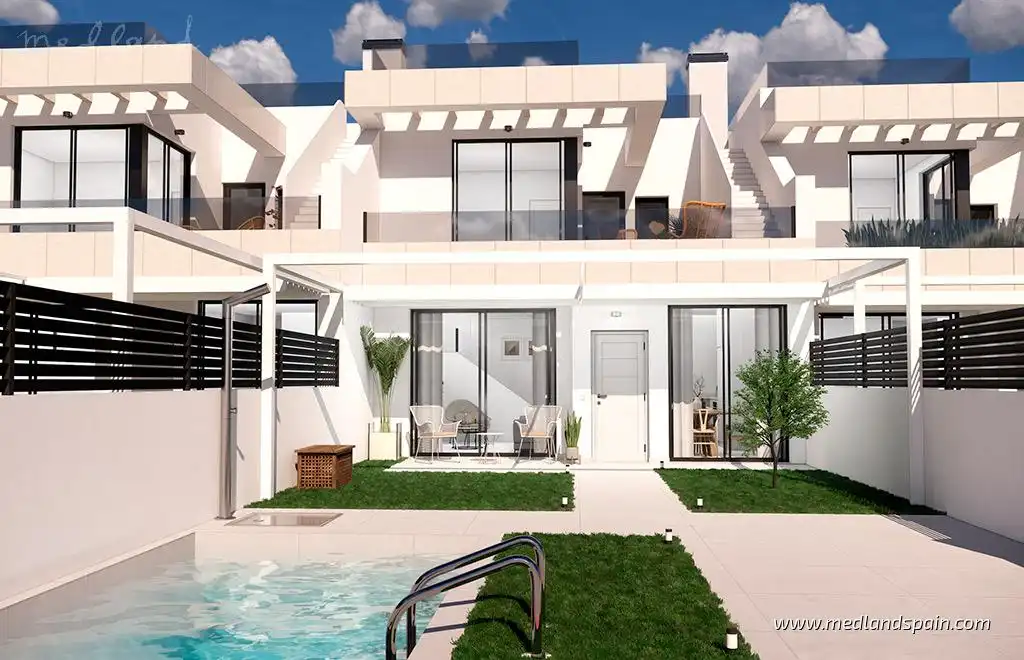 Jardín de Casa adosada en venta en Rojales con Jardín privado y Terraza
