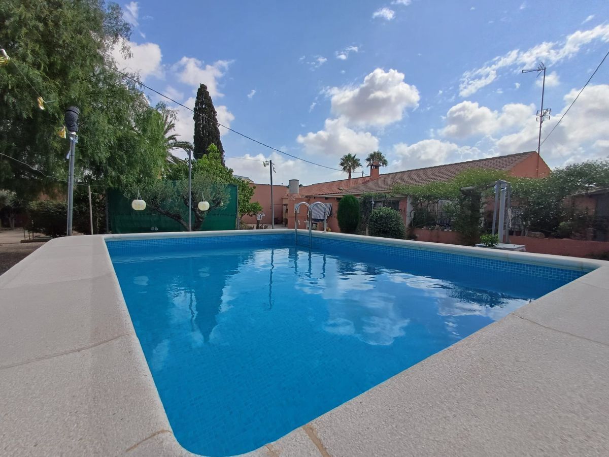 Swimming pool of House or chalet for sale in Torre-Pacheco  with Private garden, Storage room and Swimming Pool