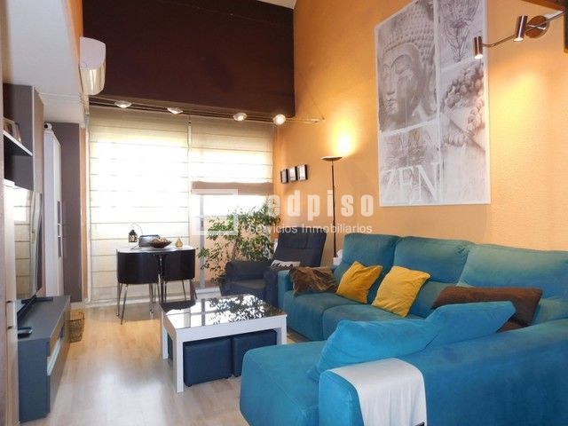 Living room of Flat for sale in  Madrid Capital  with Air Conditioner, Heating and Terrace