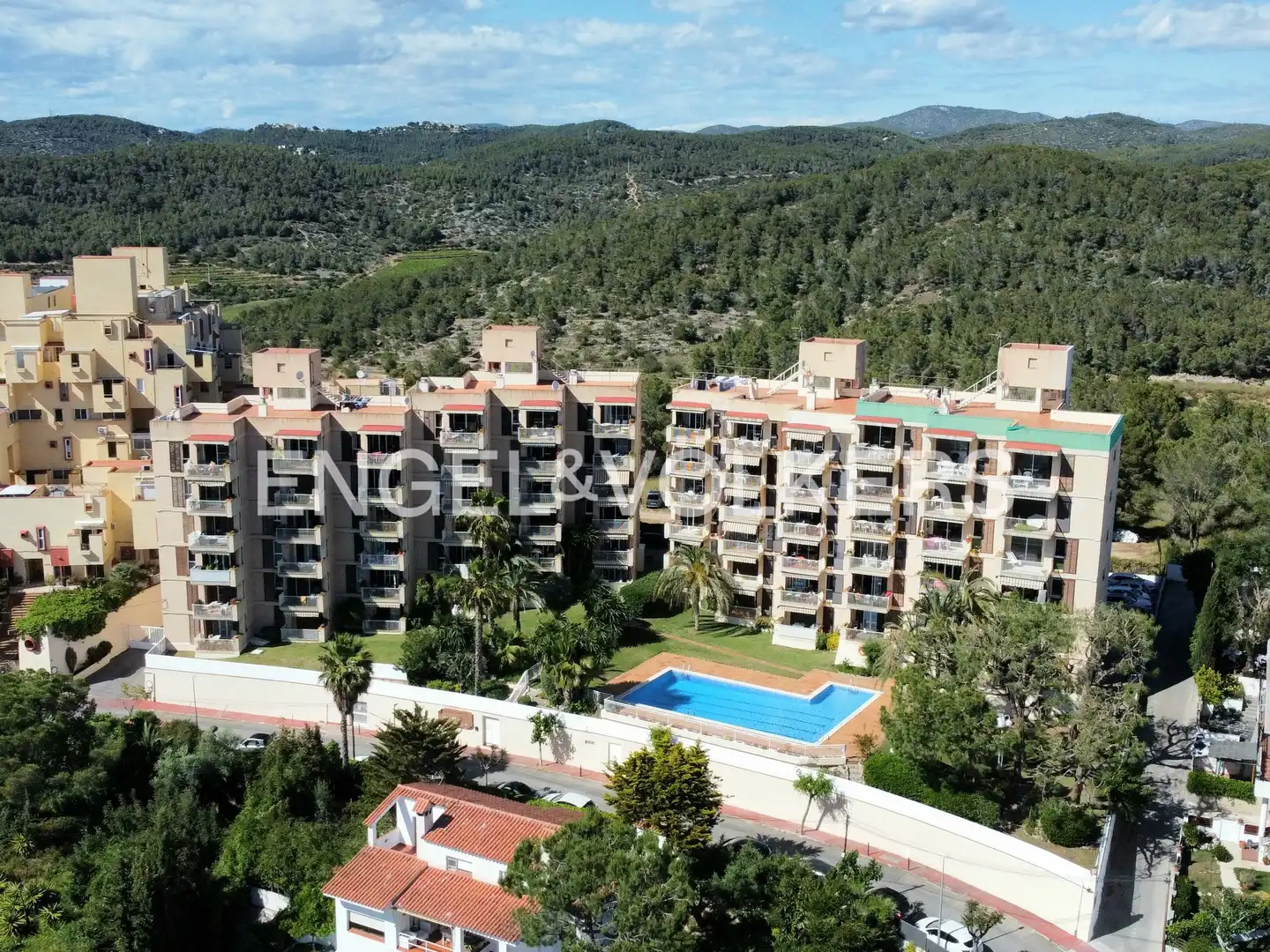 Exterior view of Flat for sale in Sant Pere de Ribes  with Heating, Private garden and Terrace