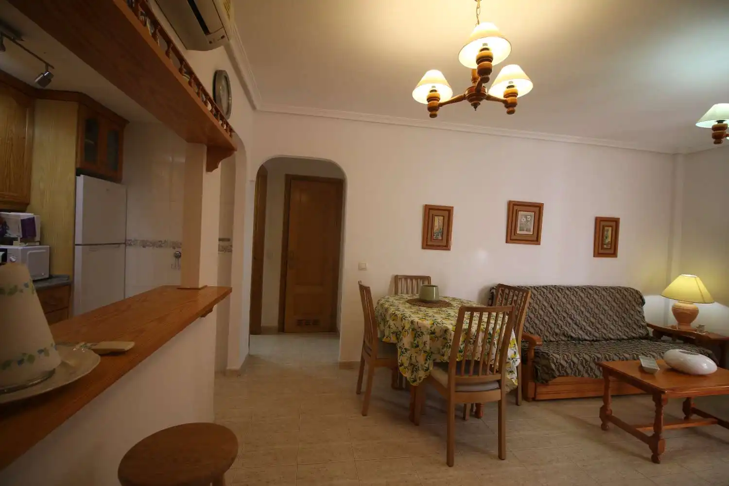 Esszimmer von Wohnungen zur Miete in Vera mit Klimaanlage, Heizung und Terrasse