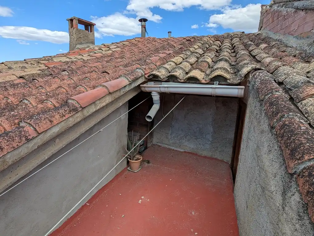 Terrassa de Casa o xalet en venda en Lledó amb Aire condicionat, Parquet i Terrassa