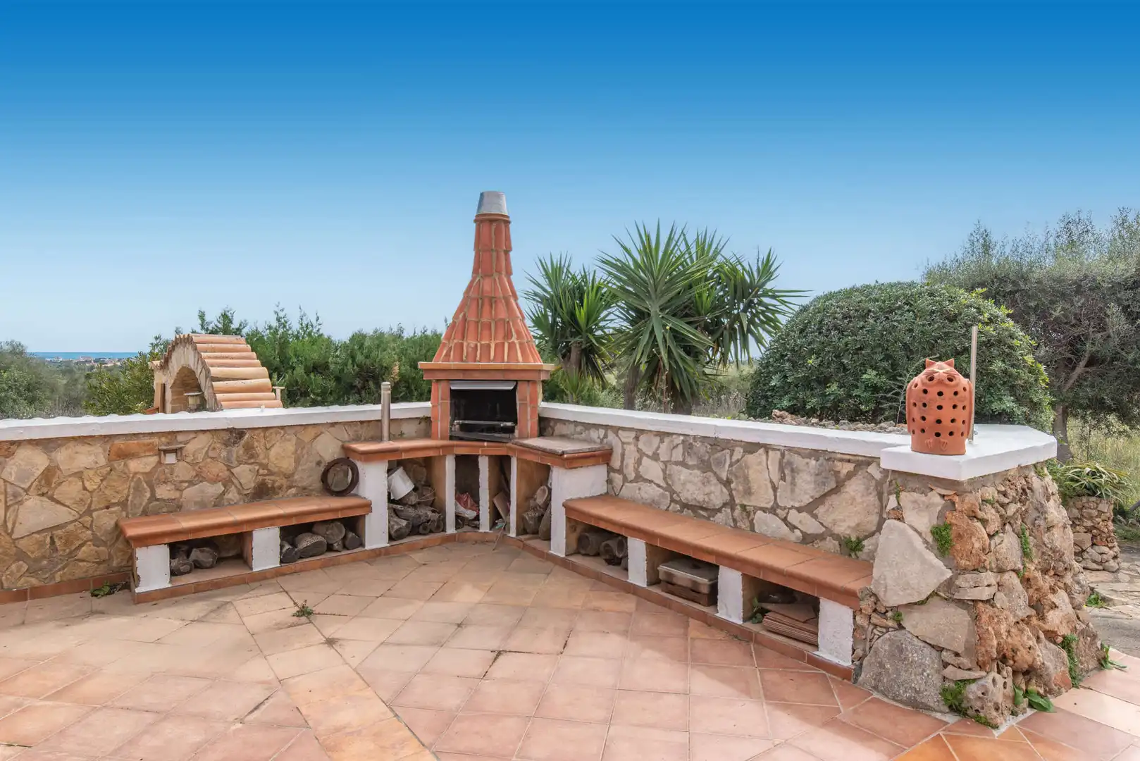Terrasse von Country house zum Verkauf in Manacor mit Klimaanlage, Heizung und Terrasse