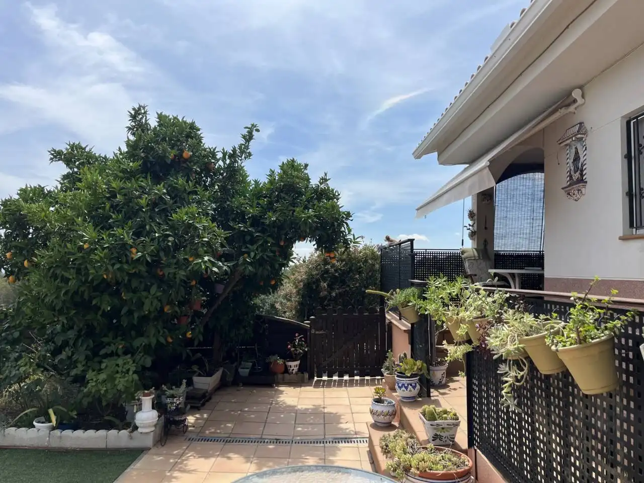 Terraza de Casa o chalet en venta en Caldes de Montbui con Aire acondicionado, Calefacción y Jardín privado
