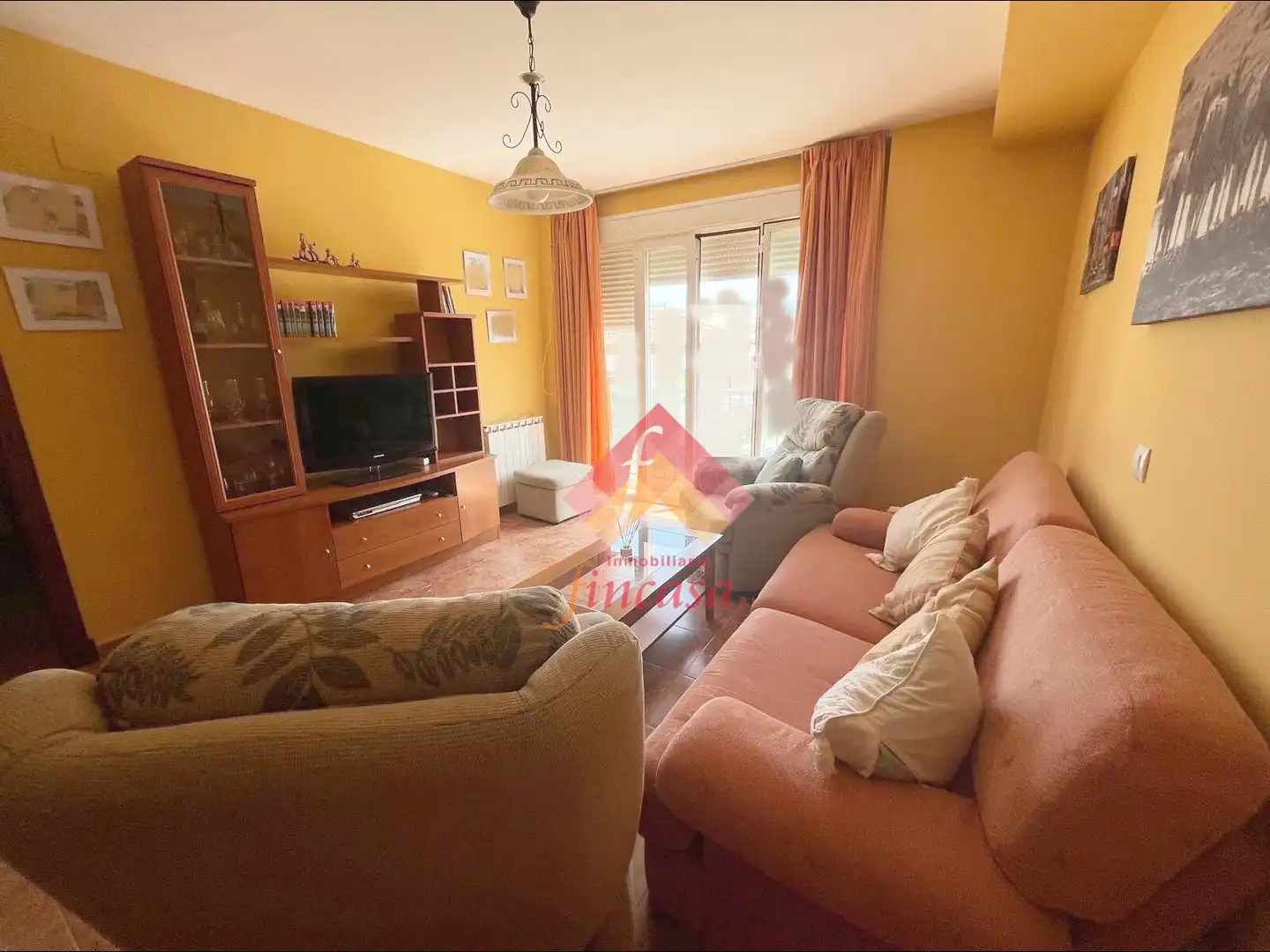 Sala de estar de Piso de alquiler en Ronda con Calefacción, Amueblado y Balcón