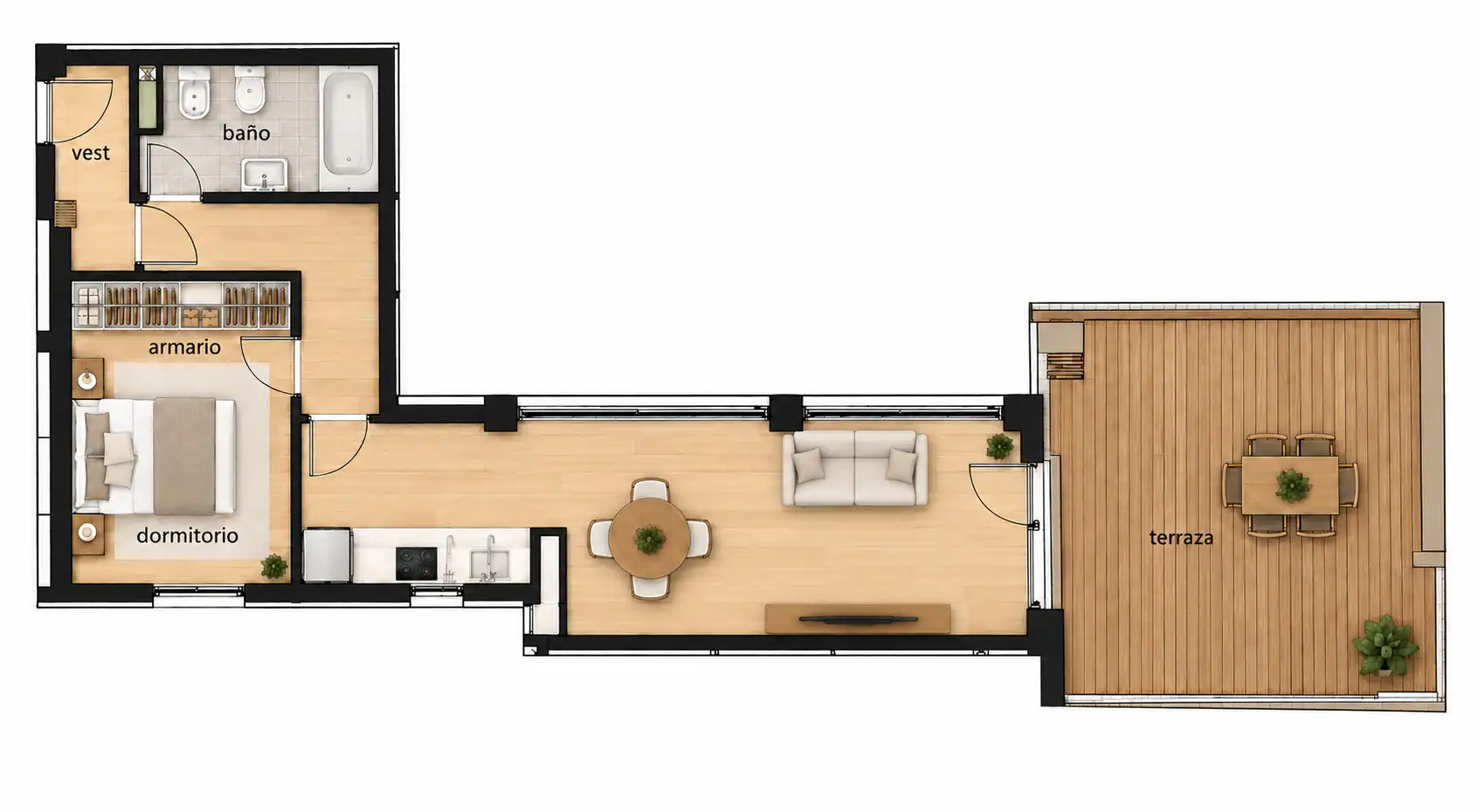 Attic for sale in Les Corts