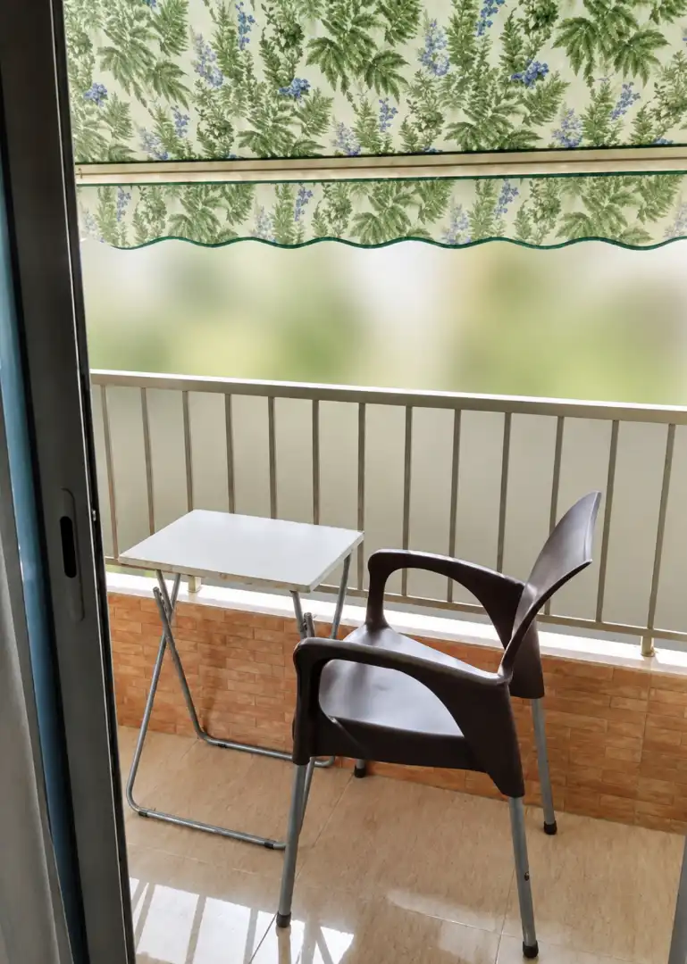 Balcony of Flat for sale in Silla  with Air Conditioner, Heating and Furnished