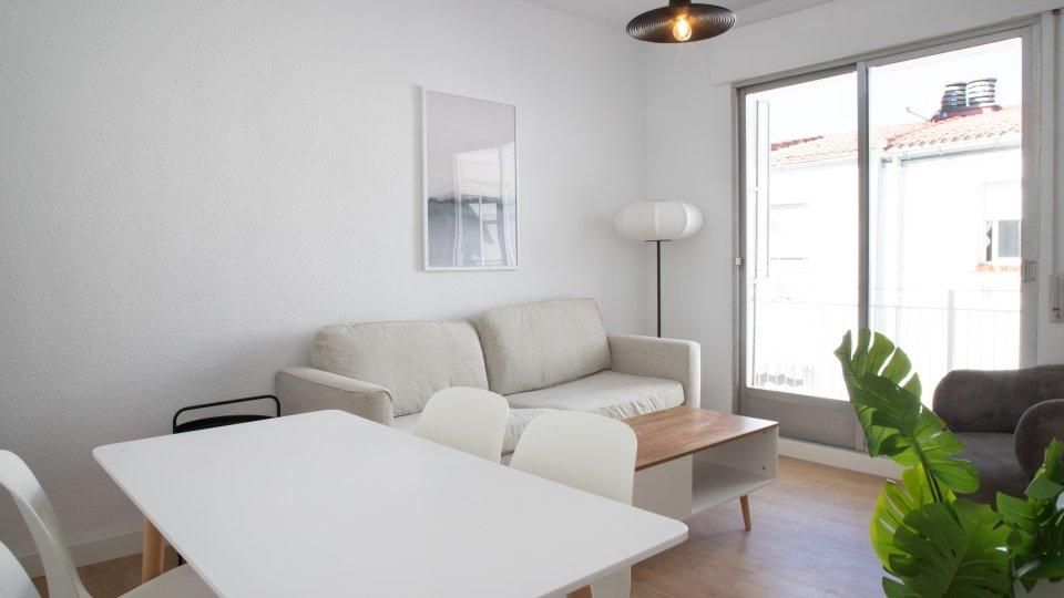 Living room of Flat to rent in Getafe  with Heating, Terrace and Furnished