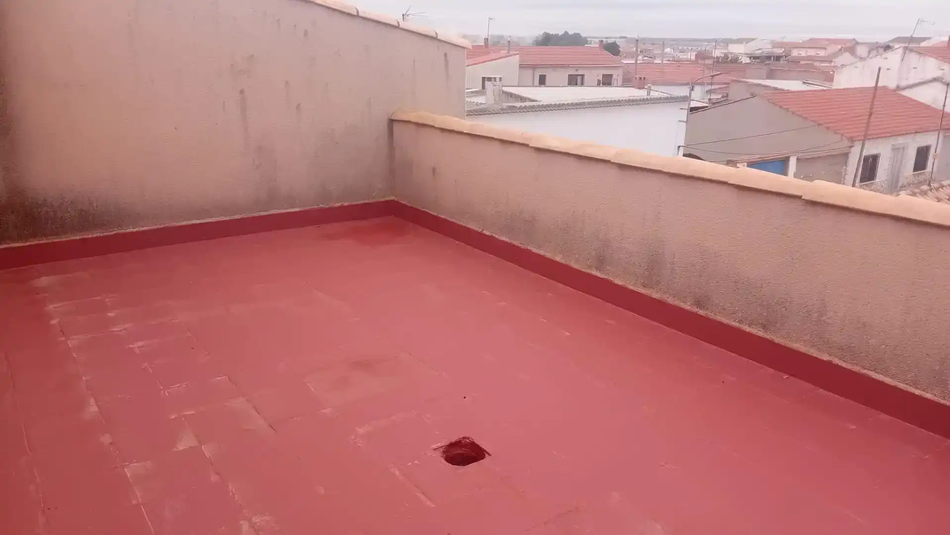 Terrassa de Casa adosada en venda en Las Mesas   amb Jardí privat, Moblat i Balcó