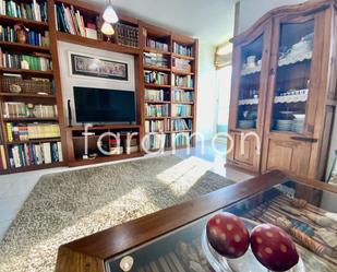 Living room of Flat for sale in Baiona  with Balcony