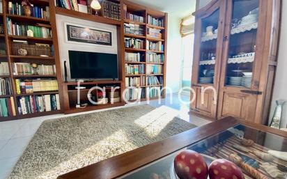 Living room of Flat for sale in Baiona  with Balcony