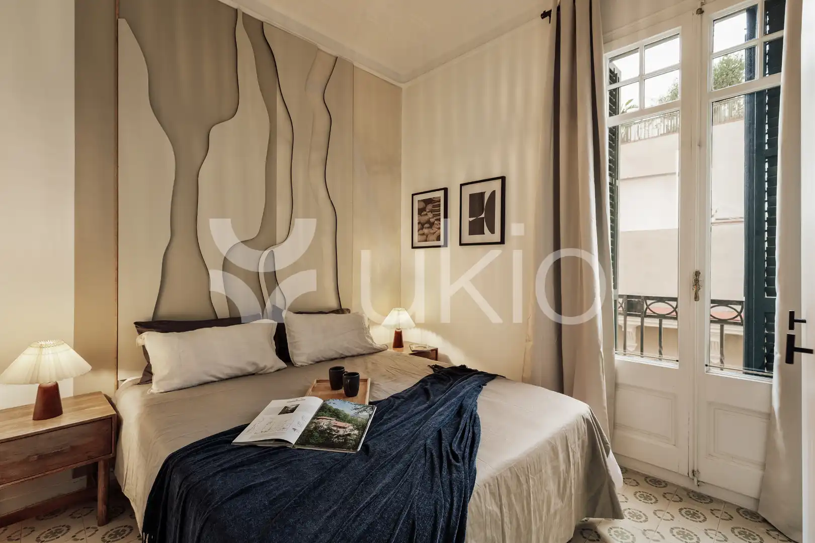 Bedroom of Apartments for rent in Barcelona  with Air Conditioner, Heating and Furnished