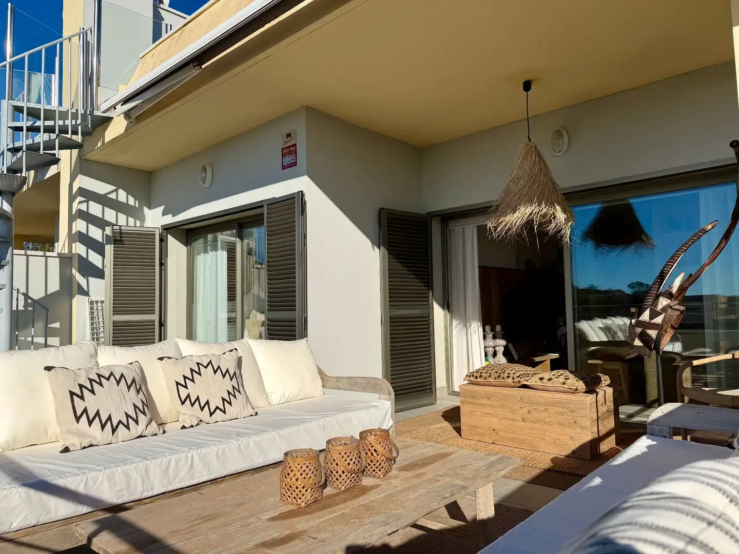 Terrassa de Apartament en venda en Sant Josep de sa Talaia amb Aire condicionat, Calefacció i Terrassa