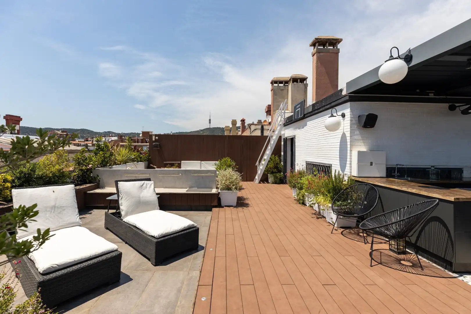 Terraza de Ático en venta en Barcelona con Aire acondicionado, Calefacción y Parquet