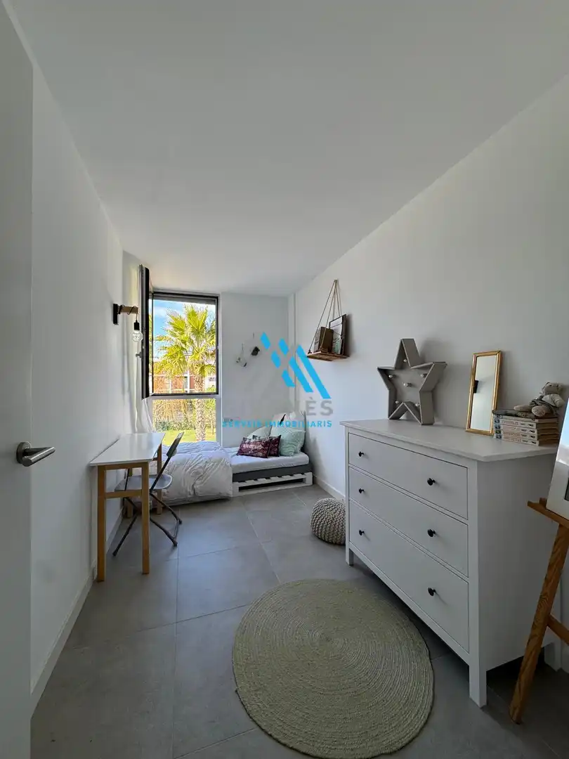 Schlafzimmer von Wohnung zur Miete in Castell d'Aro, Platja d'Aro i s'Agaró mit Klimaanlage, Heizung und Terrasse