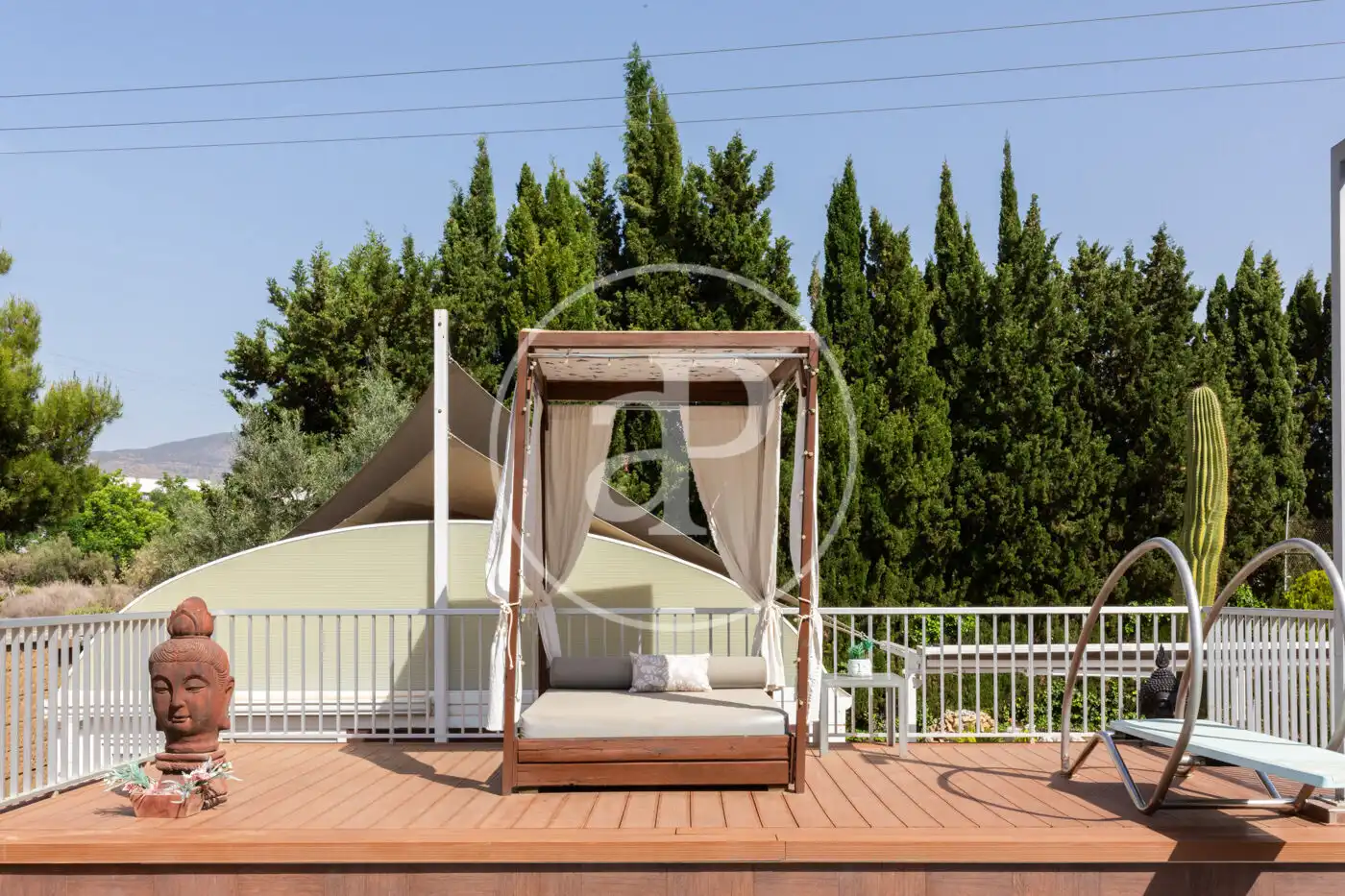 Terraza de Casa o chalet en venta en Elda con Aire acondicionado, Calefacción y Jardín privado