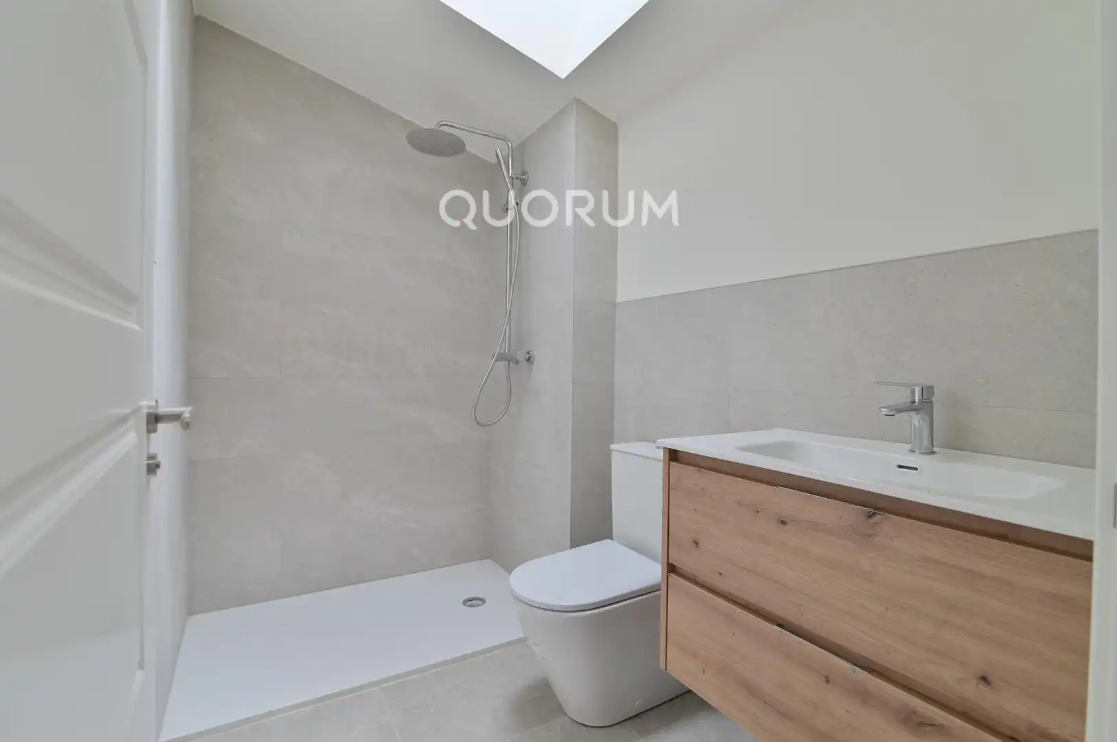 Baño de Casa adosada en venta en Mungia con Calefacción, Jardín privado y Trastero