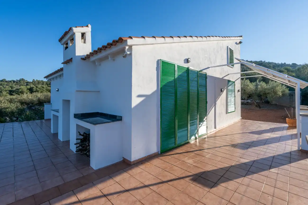 Exterior view of Country homes for sale in Freginals  with Air Conditioner, Terrace and Furnished