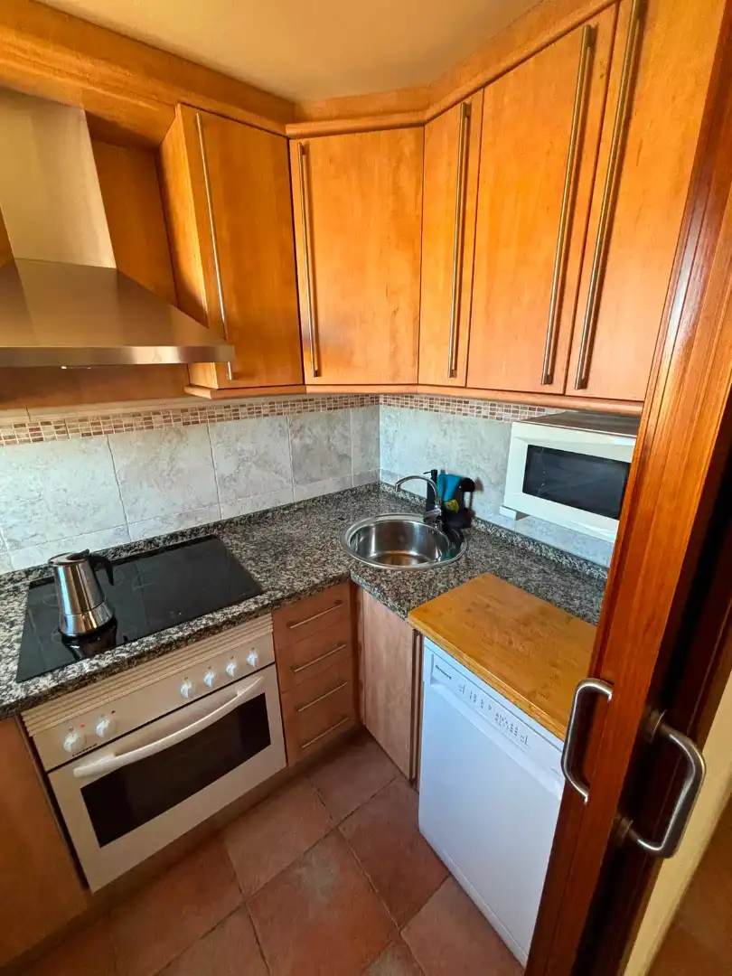 Kitchen of Flat for sale in Ayamonte  with Private garden, Terrace and Furnished