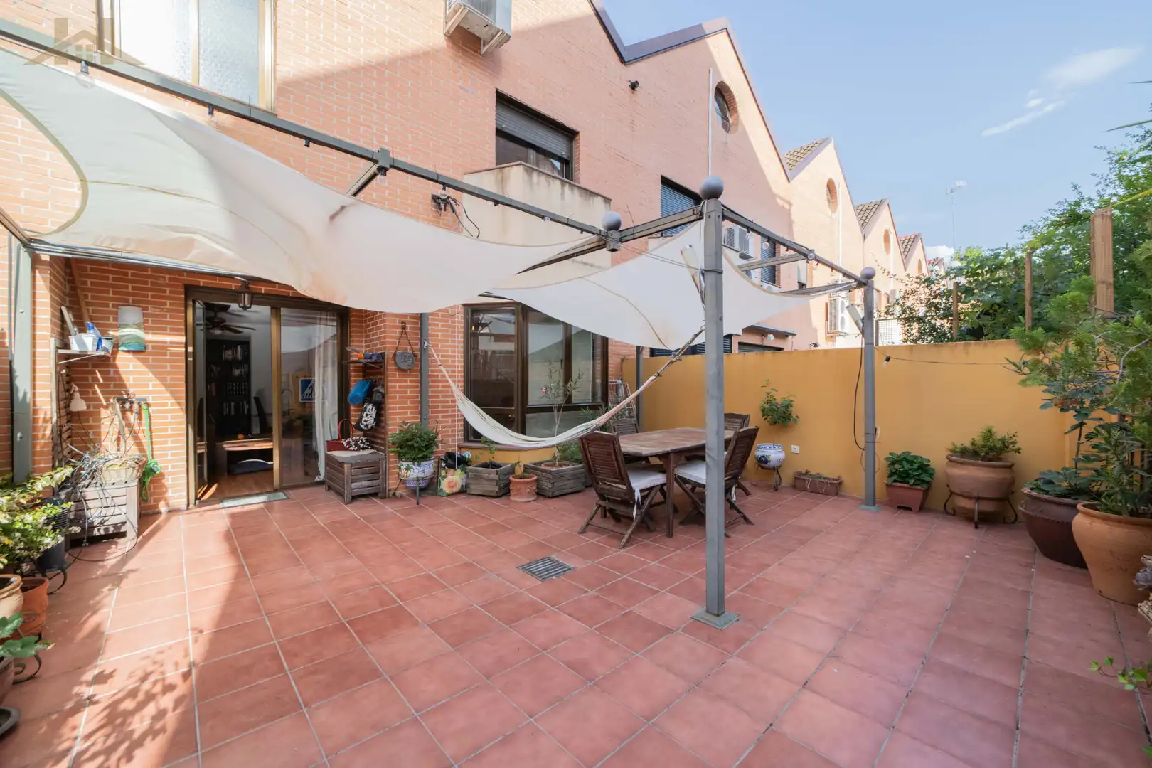 Terrassa de Casa adosada en venda en Villanueva del Pardillo amb Aire condicionat, Calefacció i Traster