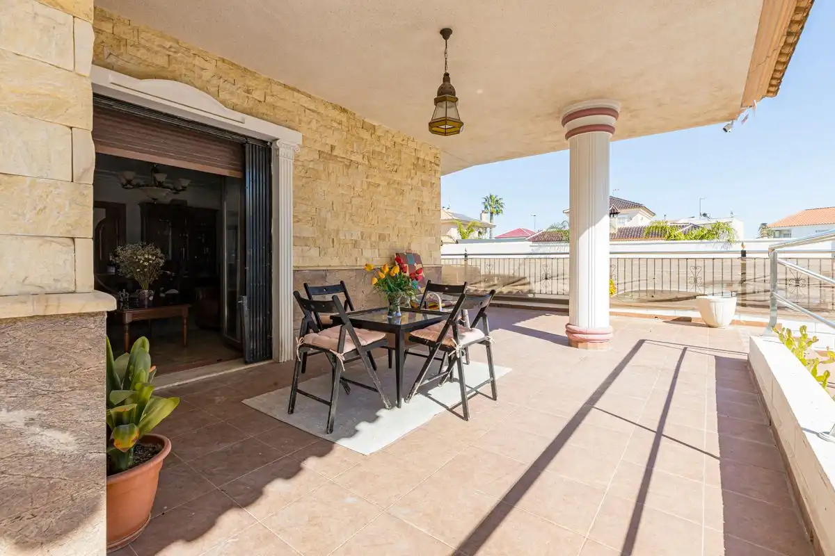 Terraza de Casa o chalet en venta en Alguazas con Aire acondicionado, Calefacción y Jardín privado