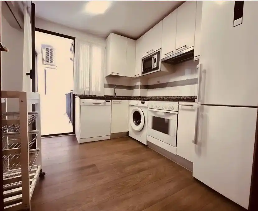 Küche von Wohnung zum Verkauf in Salamanca mit Klimaanlage, Heizung und Parkett