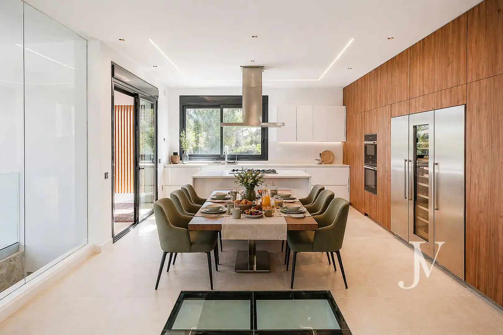 Esszimmer von Haus oder Chalet zum Verkauf in Ciudalcampo mit Klimaanlage, Heizung und Privatgarten