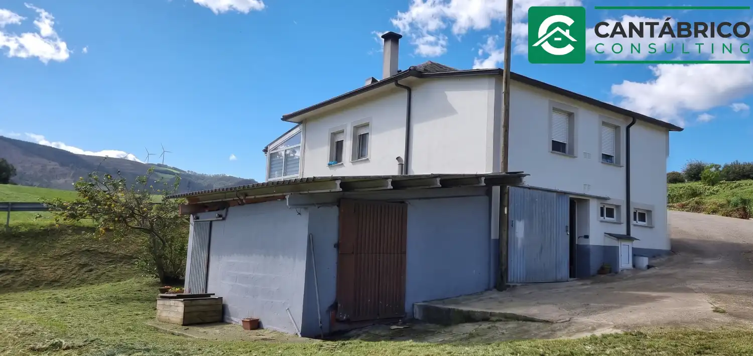 Vista exterior de Casa o chalet en venta en Coaña con Trastero y Amueblado