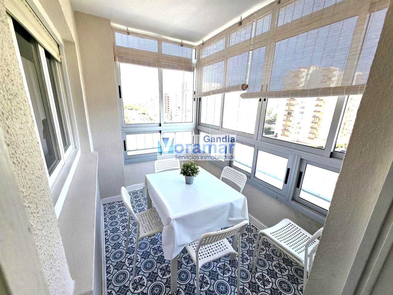 Bedroom of Apartment for sale in Gandia  with Terrace, Furnished and Community pool