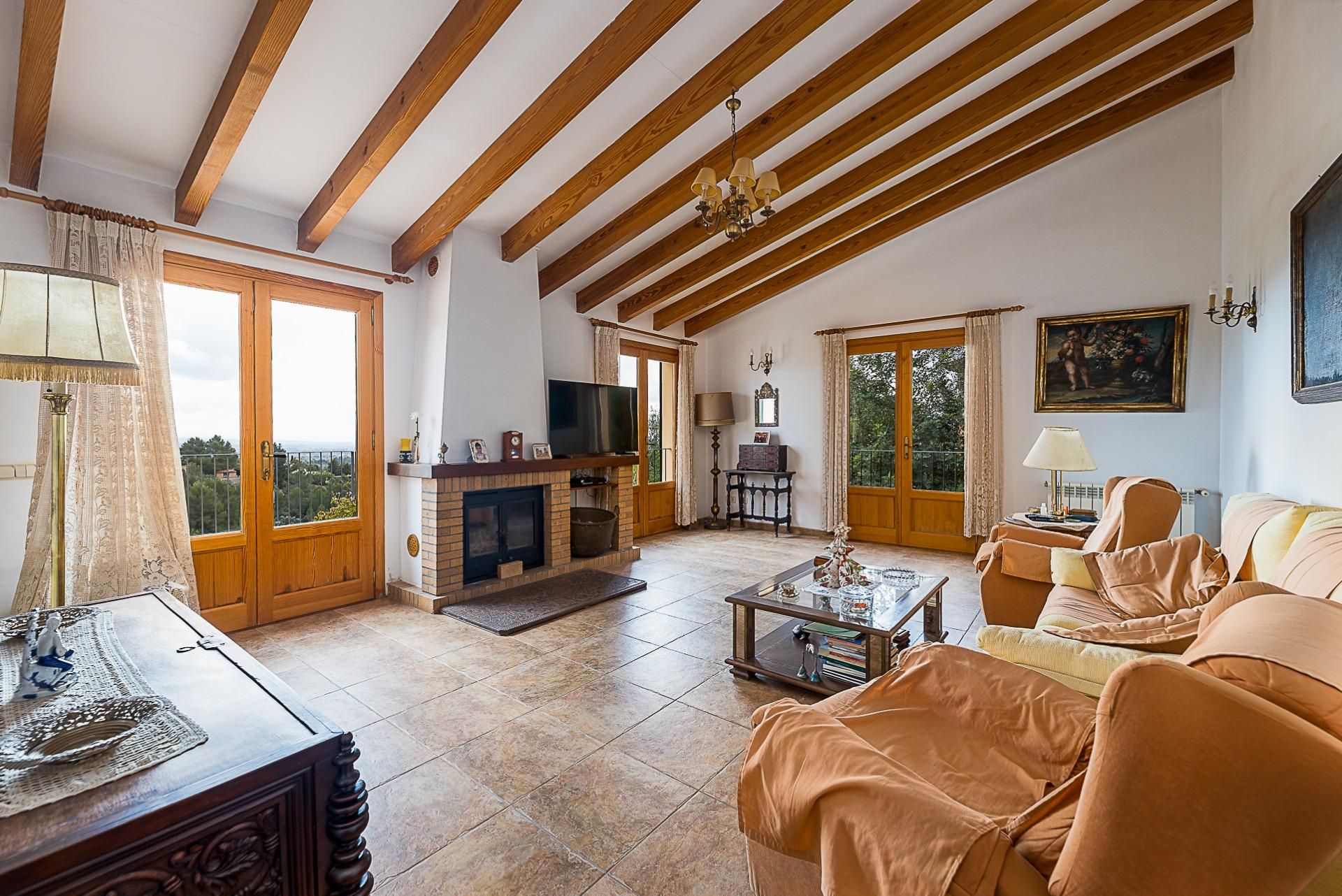 Living room of House or chalet for sale in Bunyola  with Heating, Private garden and Terrace