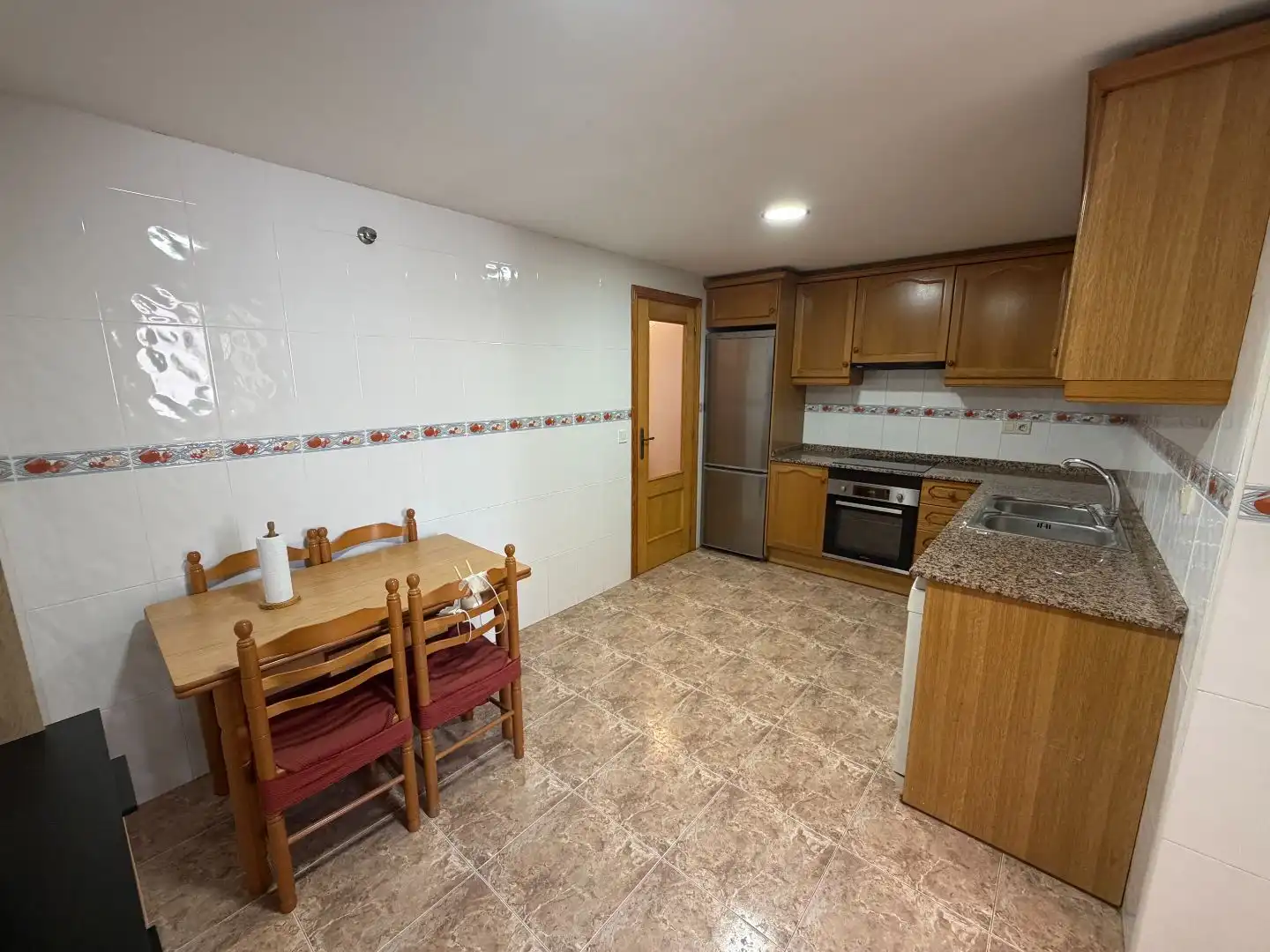 Cuina de Pis de lloguer en L'Alcora amb Terrassa, Moblat i Forn