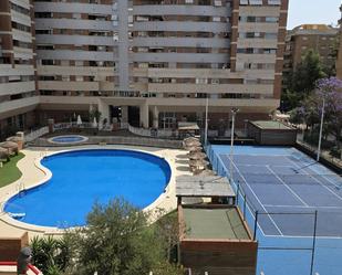 Swimming pool of Flat for sale in  Valencia Capital  with Air Conditioner, Heating and Terrace