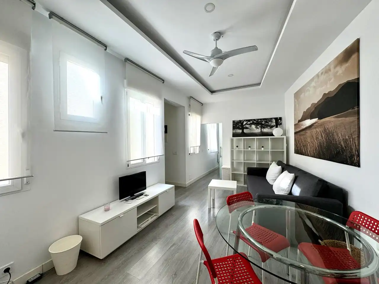 Sala de estar de Apartamento en venta en Madrid con Aire acondicionado