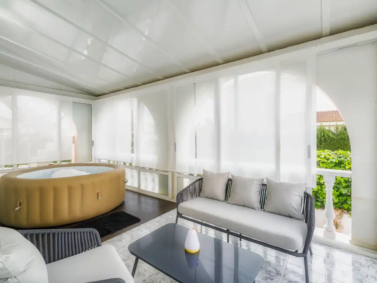 Sala de estar de Casa o chalet de alquiler en Los Narejos - Punta Calera