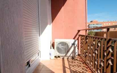 Balcony of Flat for sale in  Barcelona Capital  with Air Conditioner, Heating and Oven