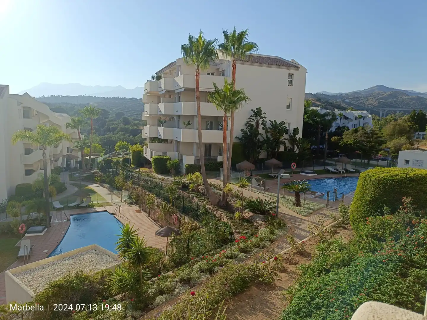 Exterior view of Apartments for rent in Marbella  with Air Conditioner, Heating and Private garden