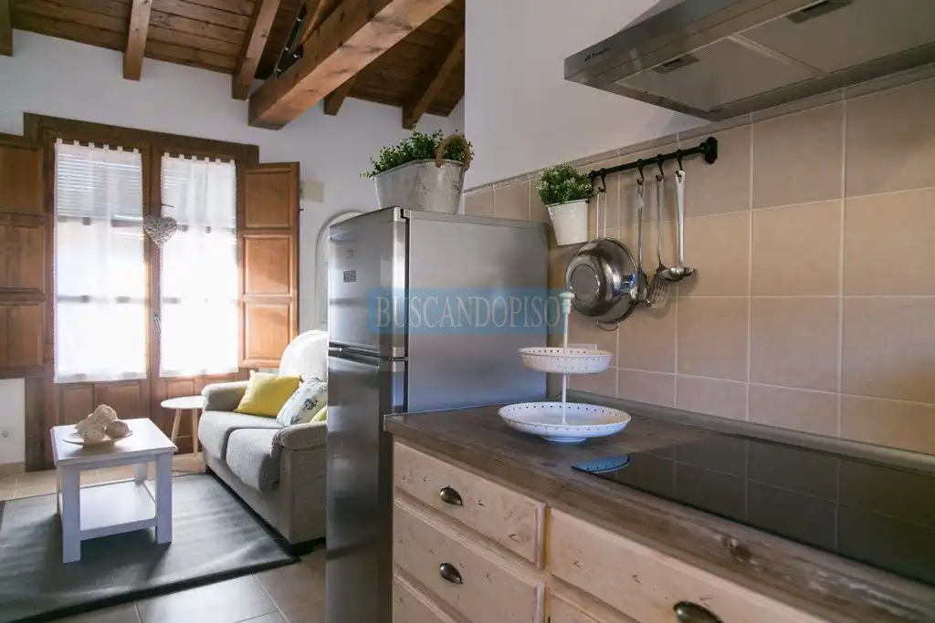 Cocina de Apartamento en venta en Ajamil de Cameros con Calefacción, Amueblado y Balcón